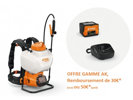 Pulvérisateur à batterie STIHL SGA 60 pack