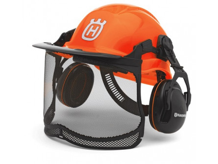 Casque Functional fluo HUSQVARNA