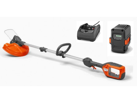 Coupe bordure HUSQVARNA 215 IL Pack avec une batterie 40-B140 et un chargeur 40-C80