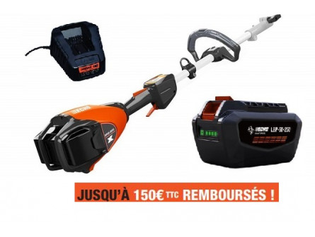 Debroussailleuse multifonction ECHO DPAS 2600 Pack 2 Batteries LPB 50-250 et Chargeur LCJQ-560.