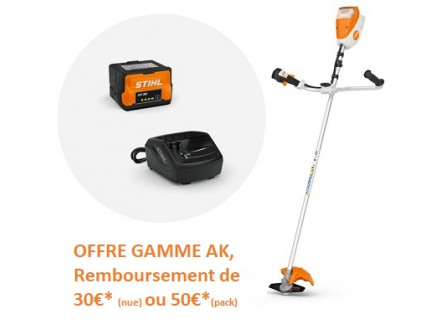 Débroussailleuse STIHL FSA 80 Batterie  AK 30 + Chargeur AL 101