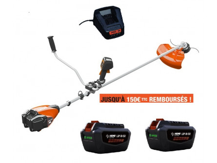 Debroussailleuse ECHO DSRM 2600 U Pack 2 Batteries LBP 50-250 et Chargeur LCJQ 560C