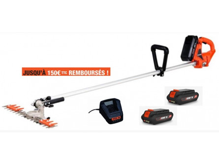 Désherbeur ECHO DTT 2100 avec 2 x LB56-125V et 1 x LCJQ 560