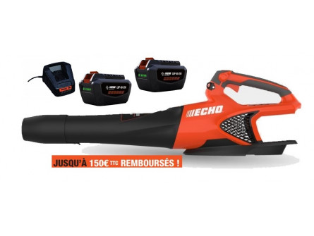 Souffleur à main ECHO DPB 2500 Pack 2 Batteries LPB 50-250 et Chargeur LCJQ-560