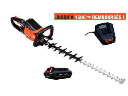Taille Haies ECHO DHC 2200R Pack 2 Batteries LPB 50-150 et Chargeur LCJQ-560