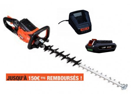 Taille Haies ECHO DHC 2800R Pack 2 Batteries LBP-50-150 et Chargeur LCJQ-560
