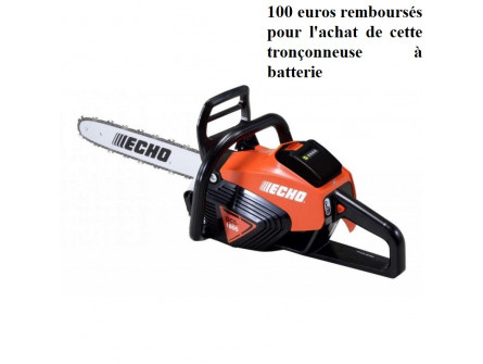 Tronçonneuse ECHO DCS 3500 Pack 2 Batteries + 1 Chargeur