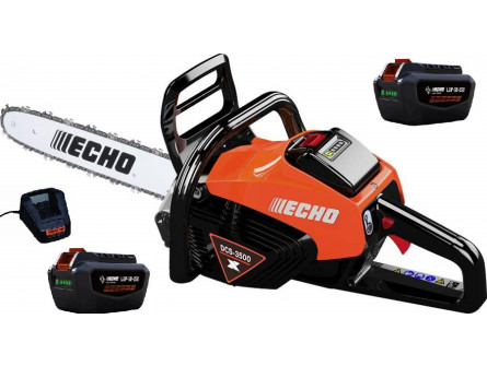 Tronçonneuse ECHO DCS 3500 Pack 2 Batteries LPB 50-250 et Chargeur LCJQ-560.