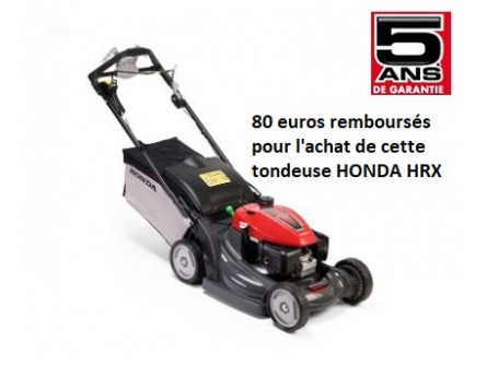 Tondeuse HONDA HRX 476 HY