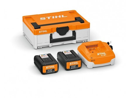 STIHL POWER BOX 1  - 2 Batteries AP 200 S + Chargeur AL 301 + Mallette S