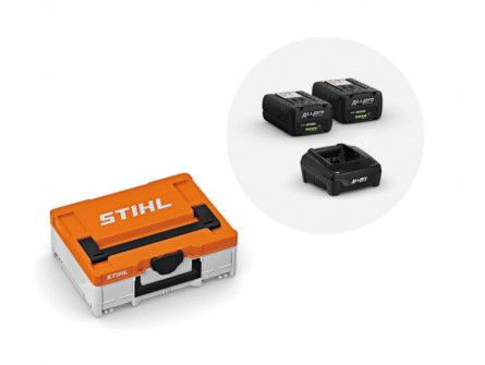 STIHL POWER BOX 4  - 2 Batteries AP 200 P + Chargeur AL 301 + Mallette S
