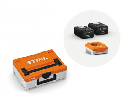 STIHL POWER BOX 5  - 2 Batteries AP 300 PC + Chargeur AL 501 + Mallette S