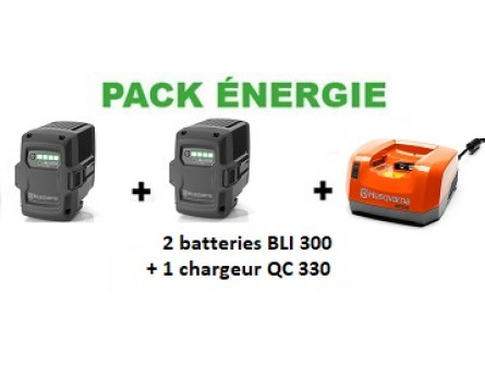 Pack Batterie Energie +  Husqvarna 