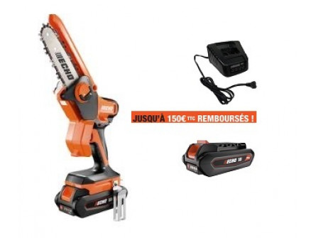 Scie de Jardin ECHO DHS 3006 Pack une Batterie LPB 56-V125 et Chargeur LCJQ-560 
