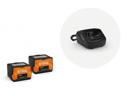 Set de démarrage STIHL AK 20 x 2 + AL 101
