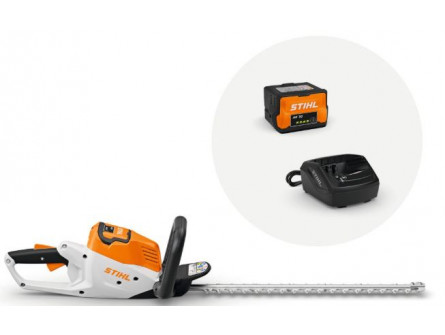 Taille Haies STIHL HSA 50 avec AK 10 + AL 101