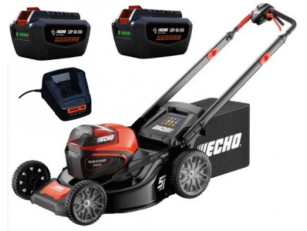 Tondeuse ECHO DLM 5100 SP Pack 2 Batteries LPB 56-V125 et Chargeur LCJQ-560