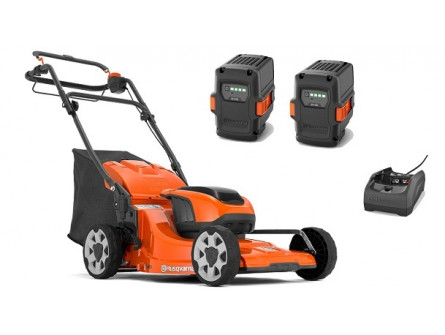 Tondeuse HUSQVARNA LC 142 IS avec 2 x 40-B140 et 40-C80