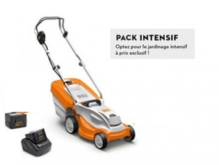 Tondeuse STIHL RMA 235 Pack INTENSIF avec avec 2 x AK 20 + AL 101