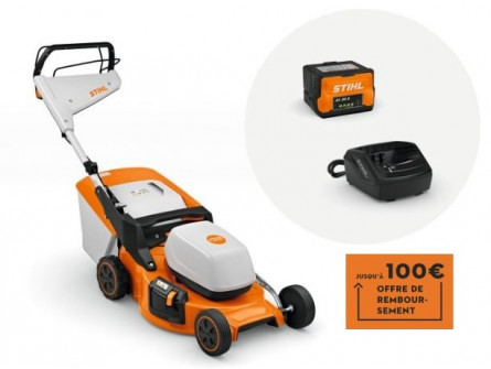 Tondeuse STIHL RMA 253 T Batterie  AK 30S + Chargeur AL 101