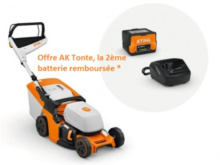 Tondeuse STIHL RMA 443 Batterie  AK 30S + Chargeur AL 101