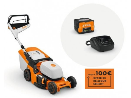 Tondeuse STIHL RMA 448 V Batterie  AK 30 + Chargeur AL 101