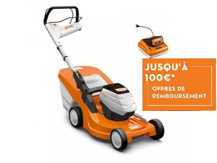 Tondeuse STIHL RMA 448 VC Pack avec avec AP 300 S + AL 300