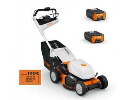 Tondeuse STIHL RMA 750 V Pack 2 batteries AP 500S