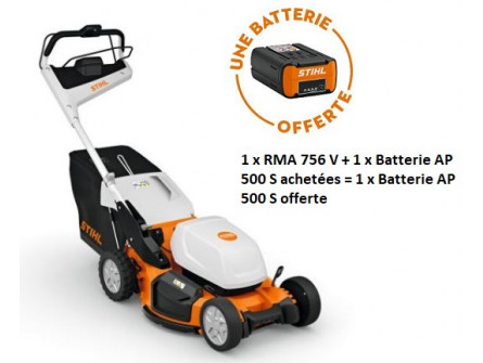 Tondeuse STIHL RMA 756 V (Nue)