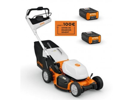 Tondeuse STIHL RMA 756 V Pack 2 batteries AP 500S