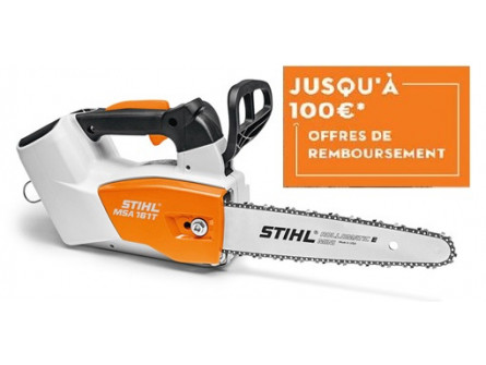 Tronçonneuse Elagueuse STIHL MSA 161 T en 25 cm (Nue)
