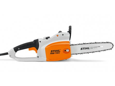 Tronçonneuse STIHL MSE 170 avec avec 2 chaines d'origine