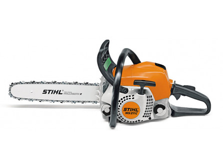 Tronçonneuse STIHL MS 211 CBE avec avec 2 chaines d'origine