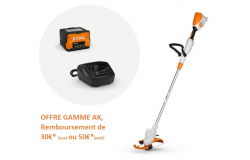Débroussailleuse STIHL FSA 50 Pack avec AK 10 et AL 101