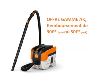 Aspirateur à batterie STIHL SEA 50 L (Nu)