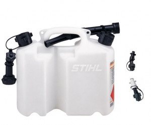 Bidon Combine Stihl Transparent Standard avec becs verseurs
