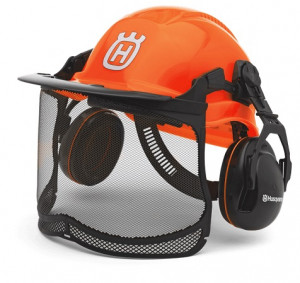 Casque Functional fluo HUSQVARNA