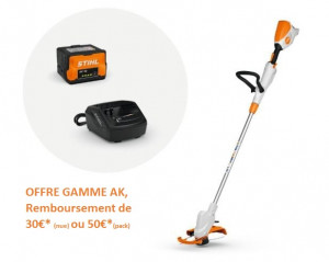 Débroussailleuse STIHL FSA 50 Pack avec AK 10 et AL 101