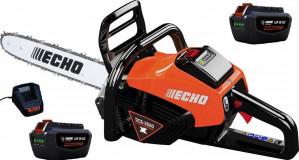 Tronçonneuse ECHO DCS 3500 Pack 2 Batteries LPB 50-250 et Chargeur LCJQ-560.