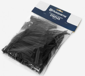 Cavaliers de fixation en plastique Husqvarna - 100 pièces