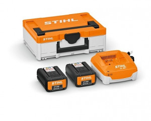 STIHL POWER BOX 1  - 2 Batteries AP 200 S + Chargeur AL 301 + Mallette S