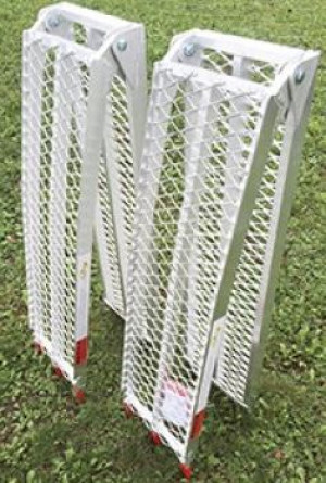 RULQUIN Jeu de Rampes Aluminium Caillebotis pliantes