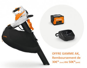 Aspirateur Souffleur à main STIHL SHA 56 Pack Initial