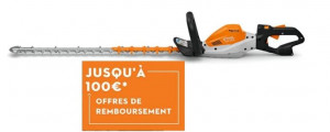 Taille Haie STIHL HSA 130 R en 750 mm (Nu)