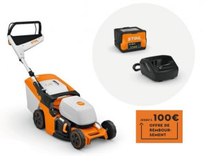 Tondeuse STIHL RMA 443 Batterie  AK 30S + Chargeur AL 101