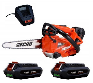 Tronçonneuse Elagueuse ECHO DCS 2500 TCA en 1/4 Pack 2 Batteries LPB 56-V125 et Chargeur LCJQ-560.