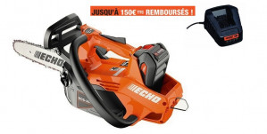 Tronçonneuse Elagueuse ECHO DCS 3000 T Pack Batterie LPB 56-V125 et Chargeur LCJQ-560 