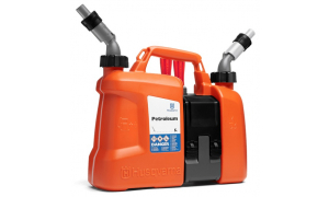 Bidon Double Husqvarna Orange avec becs verseurs