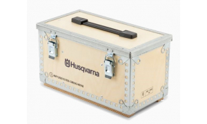 Caisse en bois HUSQVARNA pour Batterie 