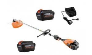 Debroussailleuse ECHO DSRM 3500 L Pack 2 Batteries LBP 50-250 et Chargeur LCJQ 560C